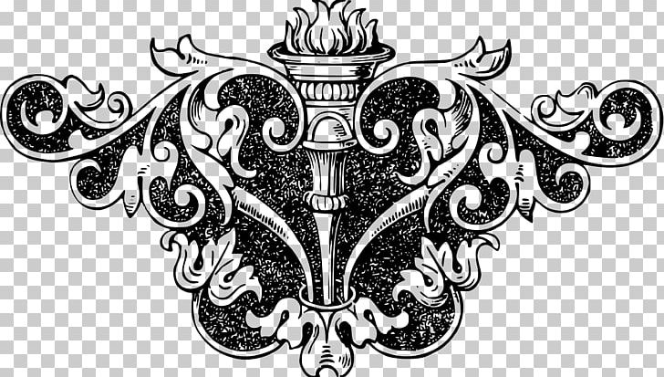 T-shirt Torch PNG, Clipart, Art, Black And White, Clothing, Crest, Drawing Free PNG Download