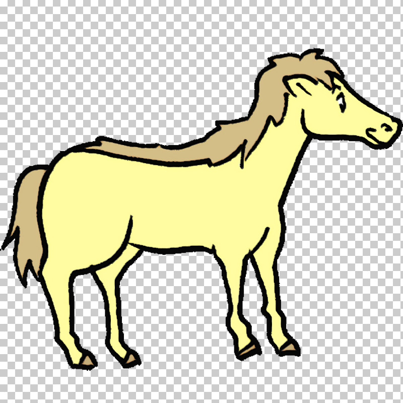 Mustang Foal Halter Line Art Cartoon PNG, Clipart, Cartoon, Cartoon Horse, Colts Manufacturing Company, Cute Horse, Foal Free PNG Download