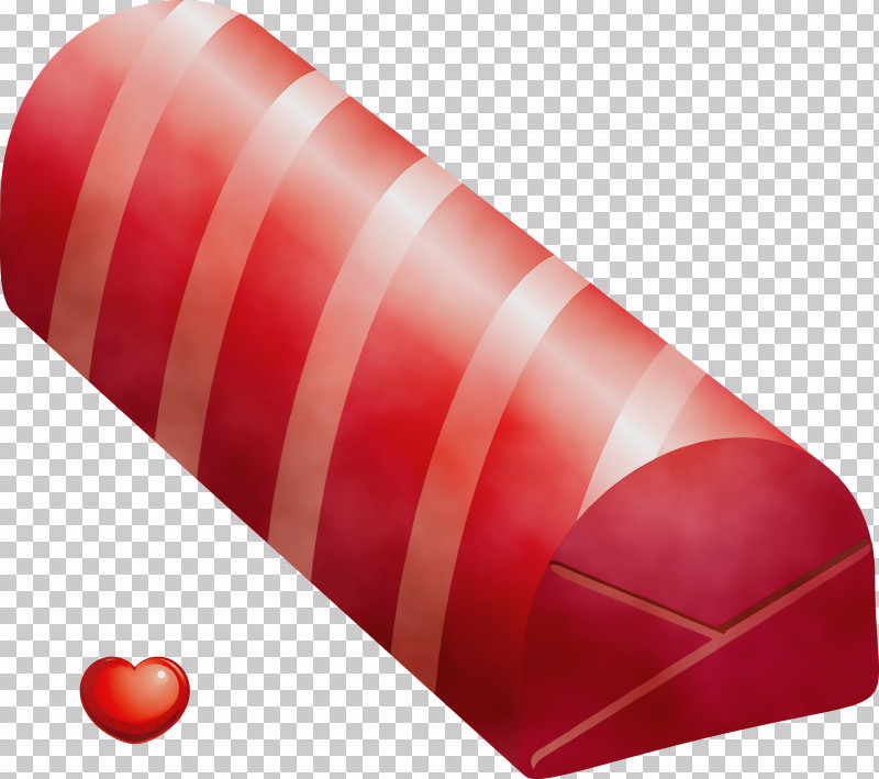 Red Material Property Cylinder Heart PNG, Clipart, Chocolate Bar Wrapper, Cylinder, Heart, Material Property, Paint Free PNG Download