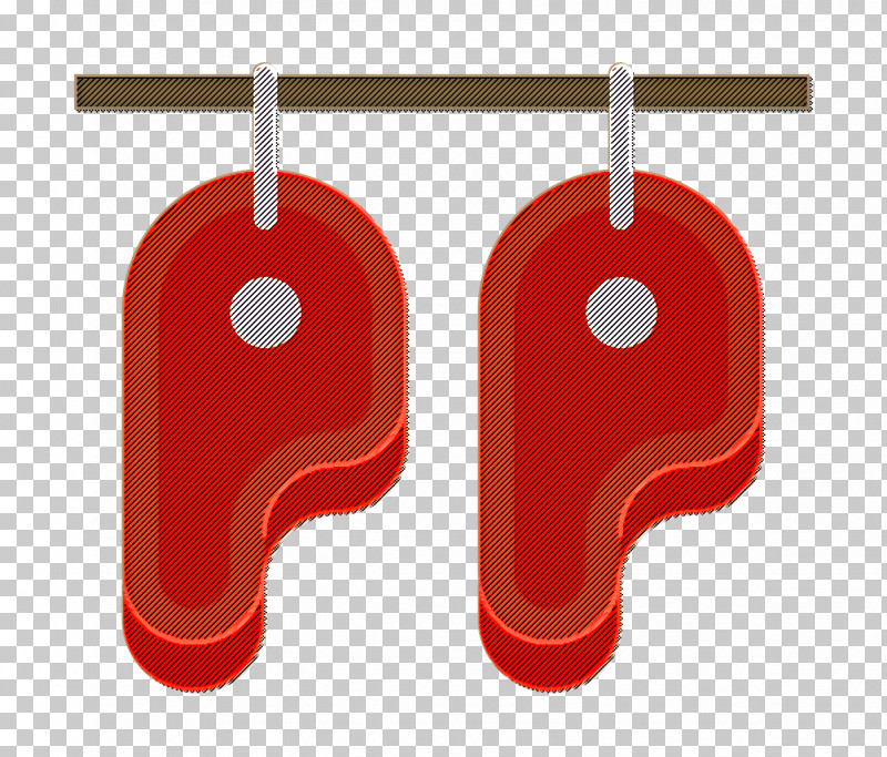 Butcher Icon Steak Icon PNG, Clipart, Butcher Icon, Line, Material Property, Plastic, Red Free PNG Download