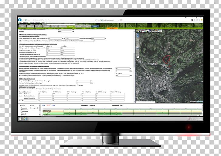 Computer Monitors Computer Software Geographic Information System Forest Management PNG, Clipart, Computer Monitor, Computer Monitors, Computer Software, Data, Database Free PNG Download