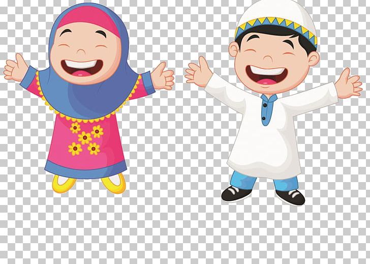 Muslim Cartoon Child Illustration PNG, Clipart, Boy, Cartoon Student, Clip Art, Clothing, Drawing Free PNG Download