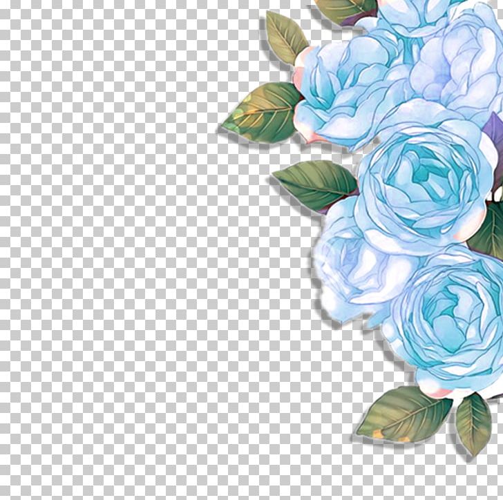 Blue Rose Garden Roses Floral Design Flower PNG, Clipart, Aqua, Beauty, Blue, Color, Cut Flowers Free PNG Download