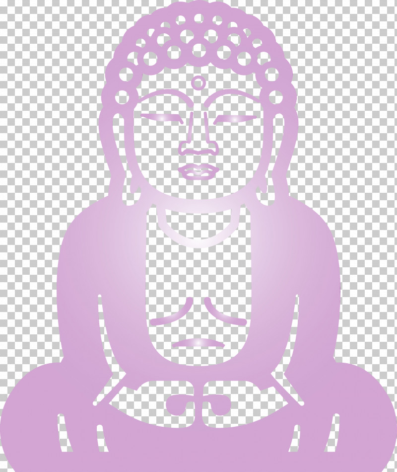 Meditation Head Pink Magenta Sitting PNG, Clipart, Buddha, Head, Magenta, Meditation, Paint Free PNG Download