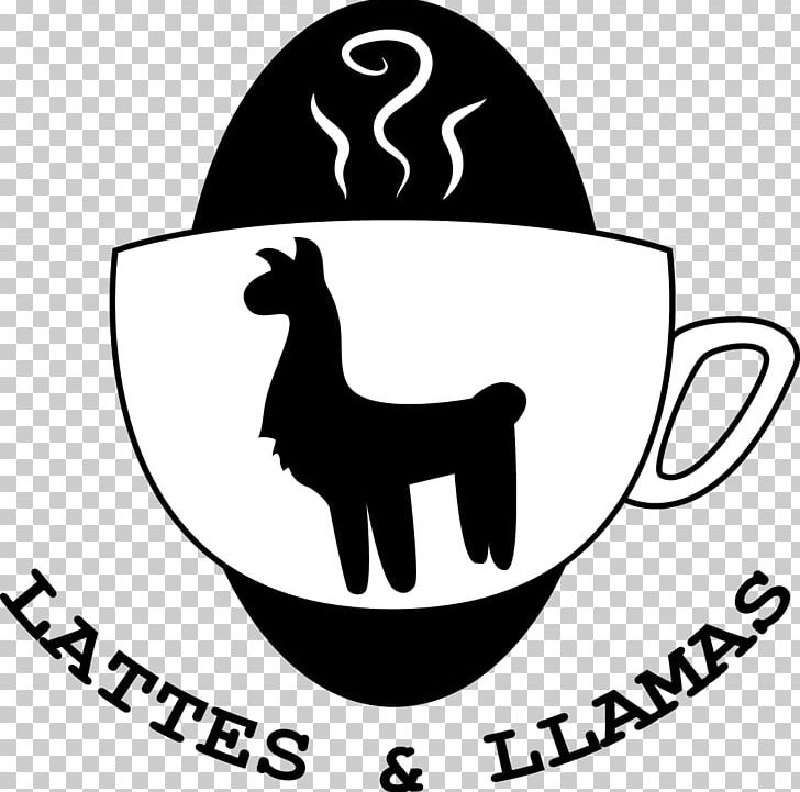 Latte Llama Dog Knitting Espresso PNG, Clipart, Animals, Area, Artwork, Black, Black And White Free PNG Download