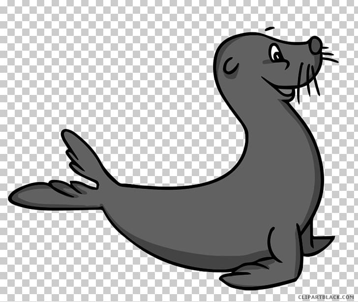 Free Content Illustration Harp Seal PNG, Clipart, Animal, Black And White, Carnivoran, Cartoon, Computer Icons Free PNG Download