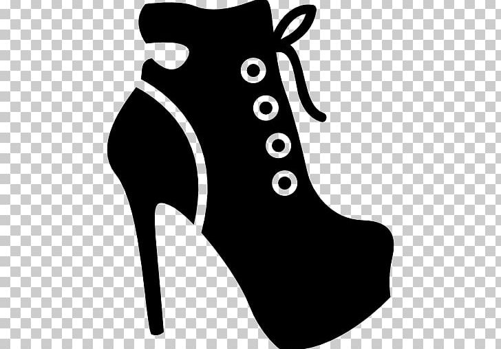 High-heeled Shoe Stiletto Heel Computer Icons Sandal Footwear PNG, Clipart, Black, Black And White, Encapsulated Postscript, Fashion, Footwear Free PNG Download