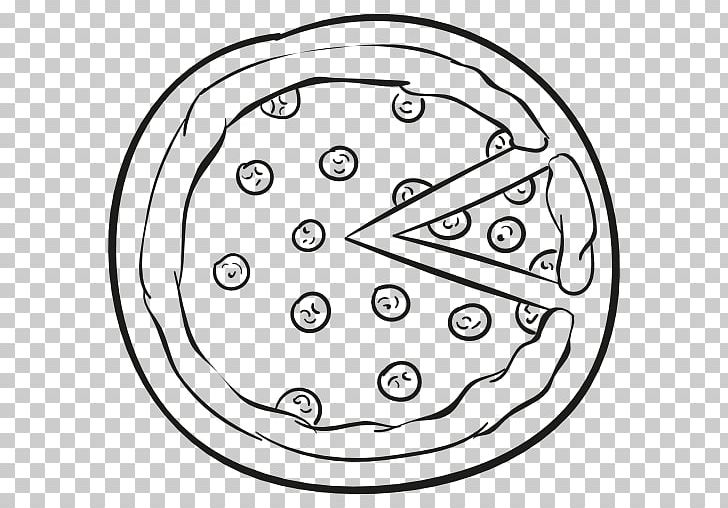 Pizza Italian Cuisine Junk Food Hamburger Burrito PNG, Clipart, Area, Black And White, Burrito, Circle, Drawing Free PNG Download