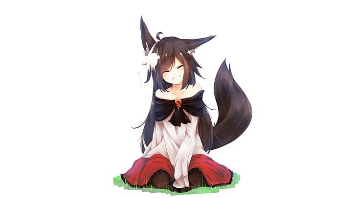 Gray Wolf Catgirl Anime Female PNG, Clipart, Action Figure, Ahri, Anime, Cartoon, Catgirl Free PNG Download