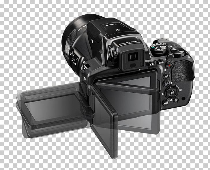 Zoom Lens Nikon Coolpix P900 16.0 MP Compact Digital Camera PNG, Clipart, 16 Mp, 35 Mm Equivalent Focal Length, Angle, Bri, Camera Lens Free PNG Download