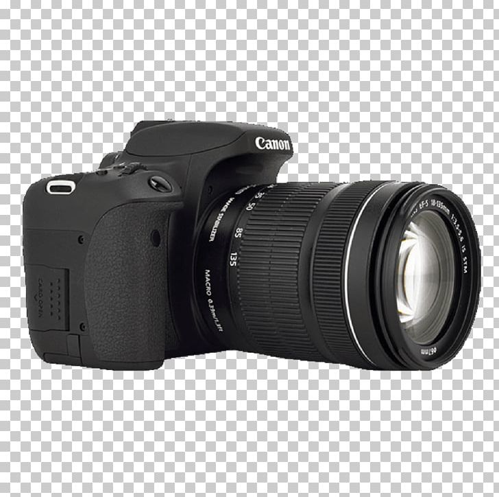Canon EOS 750D Canon EOS 760D Single-lens Reflex Camera Digital SLR PNG, Clipart, Angle, Autofocus, Cam, Camera, Camera Accessory Free PNG Download