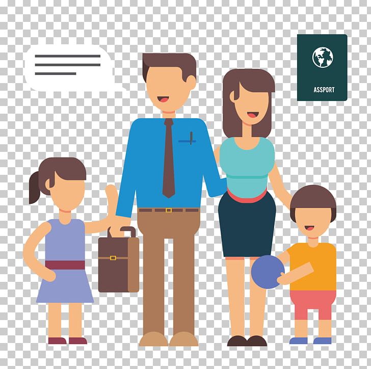 Family Illustration PNG, Clipart, Business, Cartoon, Child, Conversation, Geometric Pattern Free PNG Download