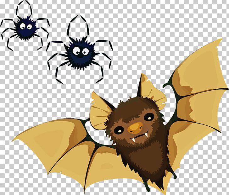 Vampire Bat Spider PNG, Clipart, Animals, Bat, Cartoon, Desktop Wallpaper, Download Free PNG Download