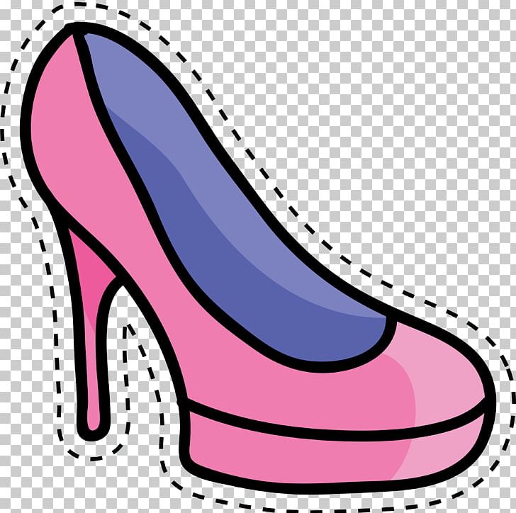 High-heeled Footwear Shoe Cartoon PNG, Clipart, Accessories, Area, Artwork, Cute Cartoon, Decorative Pattern Free PNG Download