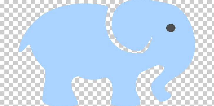 Blue African Elephant Indian Elephant PNG, Clipart, African Elephant, Baby Blue, Blue, Canidae, Color Free PNG Download
