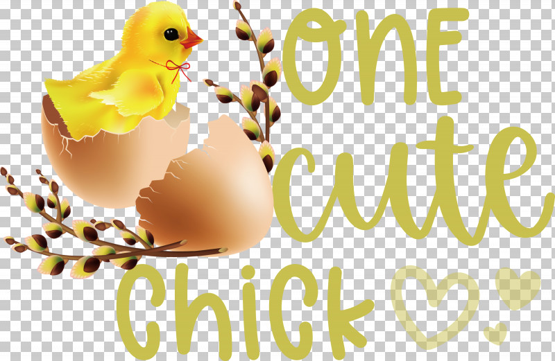 One Cute Chick Easter Day Happy Easter PNG, Clipart, Beak, Easter Day, Egg, Happy Easter, Meter Free PNG Download