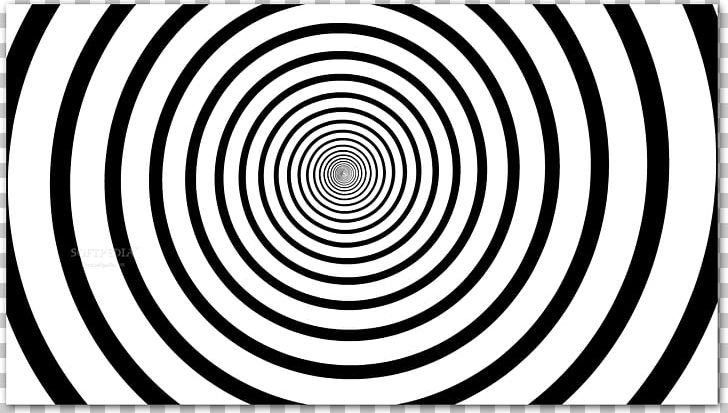 Hypnosis Spiral Desktop PNG, Clipart, Black And White, Circle, Clip Art, Desktop Wallpaper, Hypnosis Free PNG Download