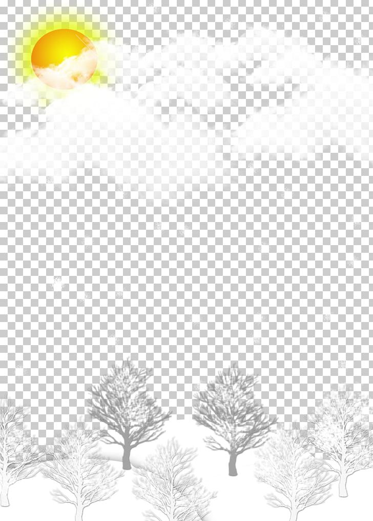 Winter Snow Background Material PNG, Clipart, Background, Baiyun, Black And White, Computer Icons, Daxue Free PNG Download