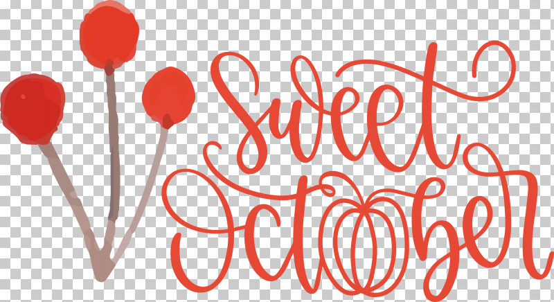 Sweet October October Fall PNG, Clipart, Autumn, Fall, Flower, Geometry, Heart Free PNG Download