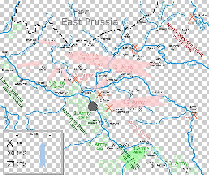 Battle Of Warsaw Battle Of Austerlitz Polish–Soviet War PNG, Clipart, Area, Battle, Diagram, Ecoregion, Land Lot Free PNG Download