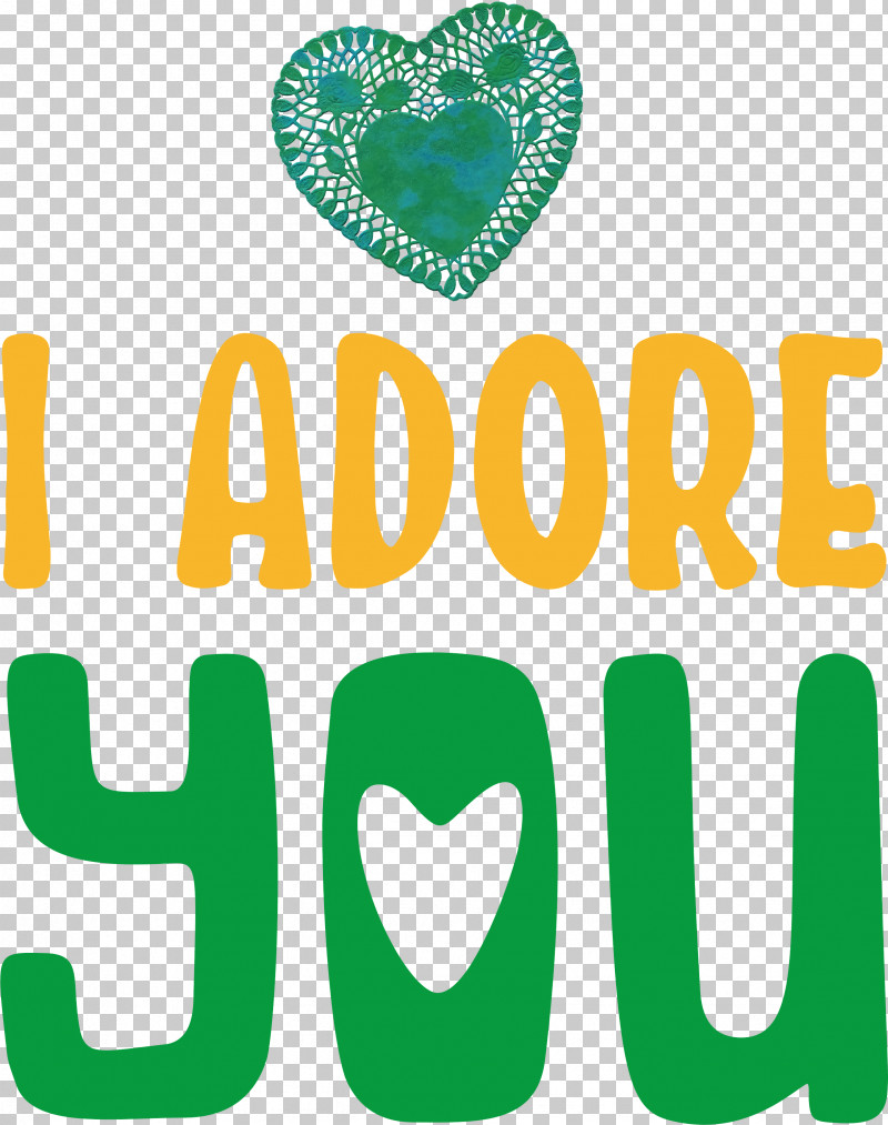 I Adore You Valentines Day Quotes Valentines Day Message PNG, Clipart, Adore You, Cricut, Green, Logo, Meter Free PNG Download