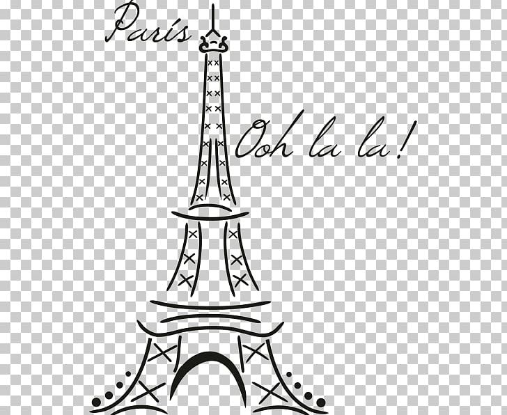 Eiffel Tower Drawing Wall Decal PNG, Clipart, Area, Artwork, Black, Black And White, Clip Art Free PNG Download
