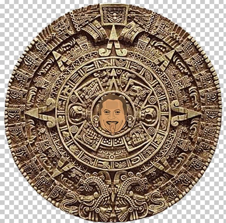 Tenochtitlan Aztec Calendar Stone Mexico City Symbol PNG, Clipart, Archaeological Site, Aztec, Aztec Calendar, Aztec Calendar Stone, Brass Free PNG Download