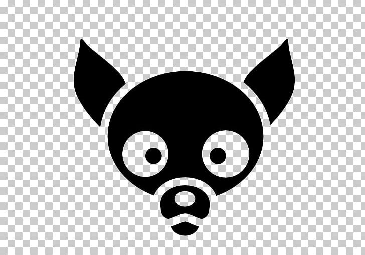 Chihuahua Computer Icons Face PNG, Clipart, Black, Black And White, Carnivoran, Cat, Cat Like Mammal Free PNG Download