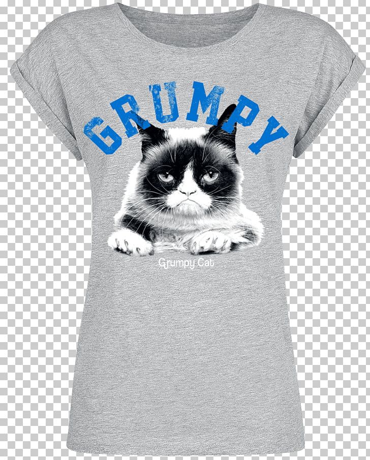 T-shirt Grumpy Cat Sweater White PNG, Clipart, Active Shirt, Adidas, Blue, Cat, Cat Like Mammal Free PNG Download