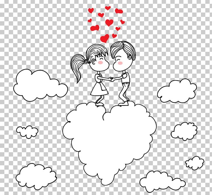 Drawing Romance Couple Sketch PNG, Clipart, Black, Cartoon, Clip Art,  Cloud, Cloud Computing Free PNG Download
