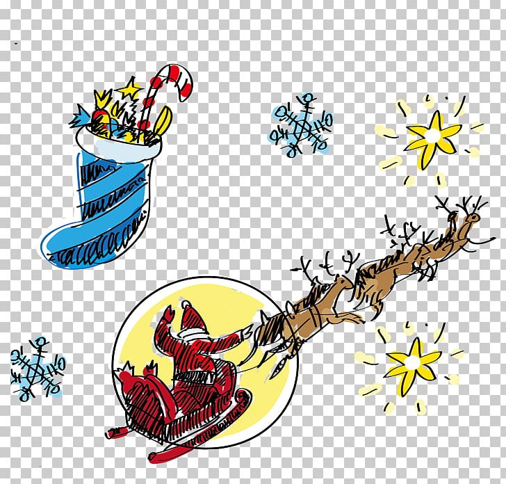 Santa Claus Christmas Tree Drawing PNG, Clipart, Artwork, Cartoon, Christmas Stocking, Claus, Encapsulated Postscript Free PNG Download