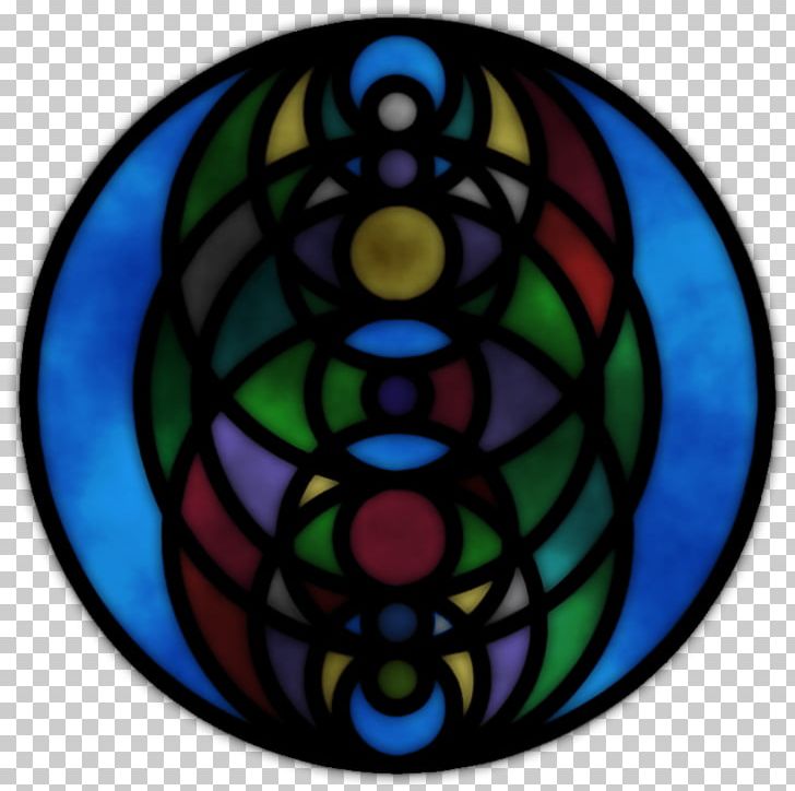 Stained Glass Cobalt Blue Material PNG, Clipart, Blue, Celestial, Circle, Cobalt, Cobalt Blue Free PNG Download