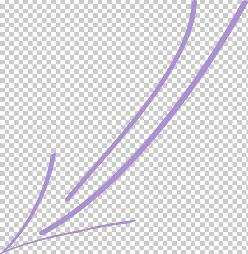 Hand Drawn Arrow PNG, Clipart, Hand Drawn Arrow, Lilac, Line, Plant, Purple Free PNG Download