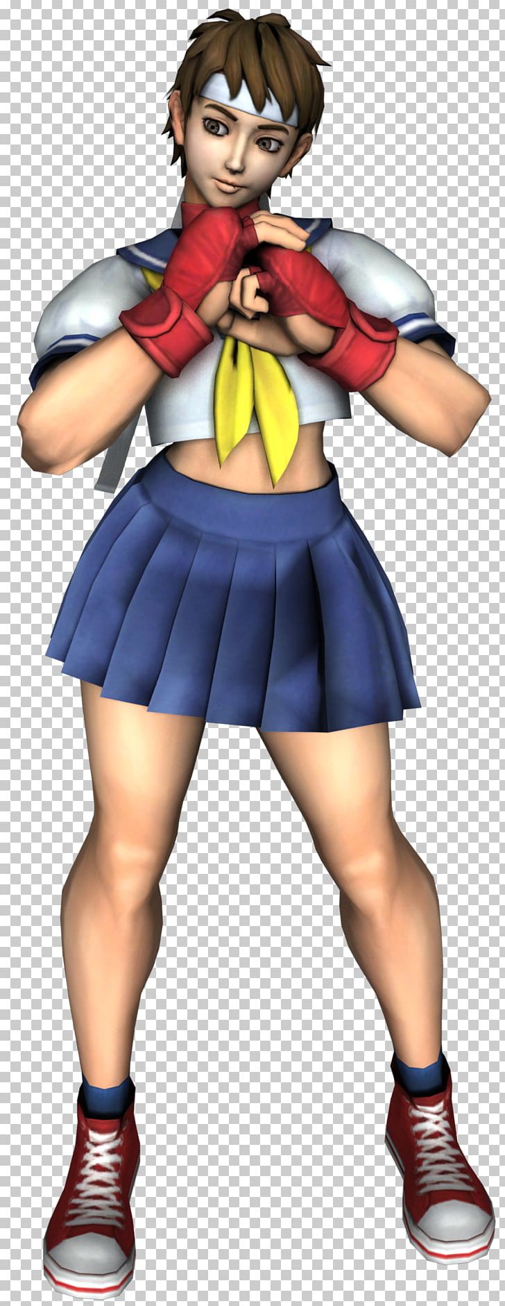 Sakura Kasugano Street Fighter IV Rendering Poser PNG, Clipart, Action Figure, Anime, Blender, Character, Cherry Blossom Free PNG Download