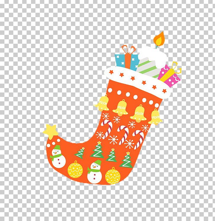 Santa Claus Christmas Stocking Gift Snowman PNG, Clipart, Area, Art ...