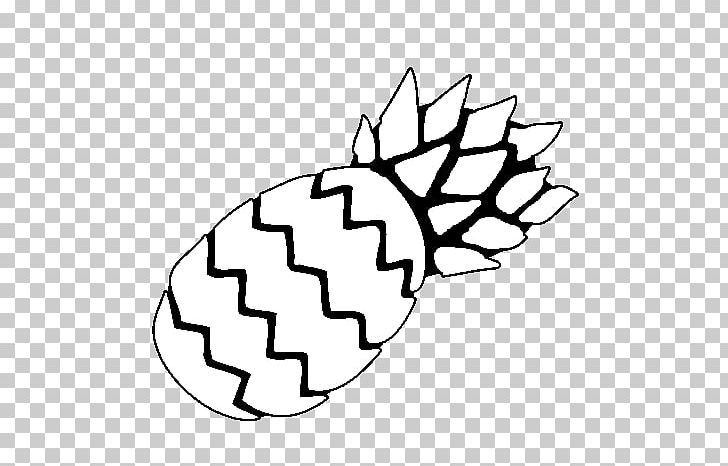 Download Pineapple Coloring Book Printing Fruit Cupcake Png Clipart Area Artwork Biscuits Black And White Color Free