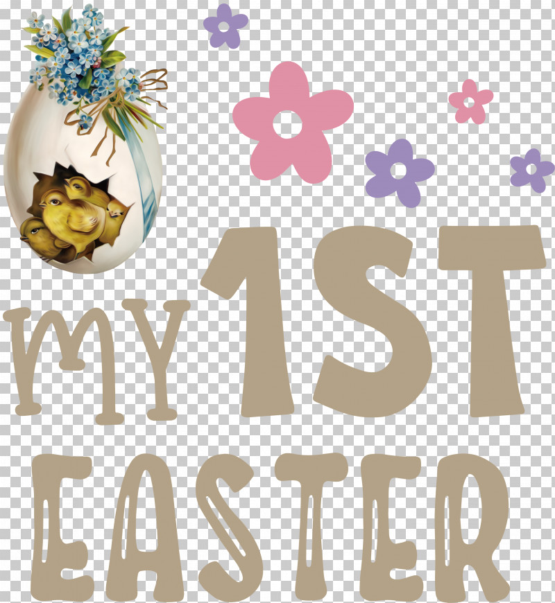Happy Easter Day My 1st Easter PNG, Clipart, Floral Design, Happiness, Happy Easter Day, Logo, M Free PNG Download
