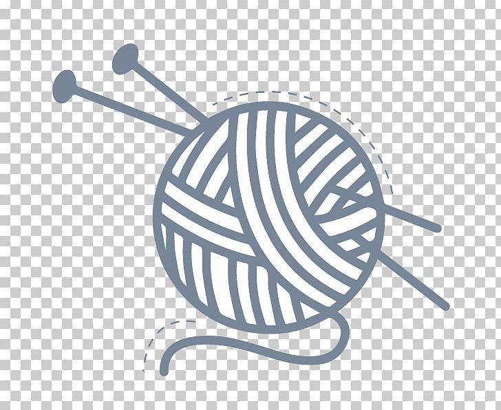 Yarn Wool Knitting Craft PNG, Clipart, Animals, Black And White, Craft, Crochet, Drawing Free PNG Download