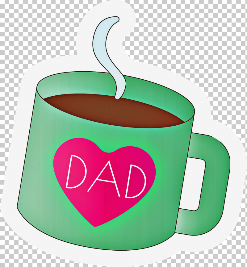 Drawing Happy Fathers Day Dad With Daughter | EPS Free Download - Pikbest