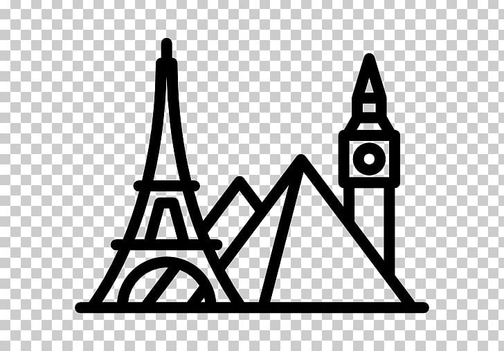 John F. Kennedy International Airport Big Ben Eiffel Tower Orlando International Airport Egyptian Pyramids PNG, Clipart, Airport, Angle, Area, Big Ben, Black And White Free PNG Download