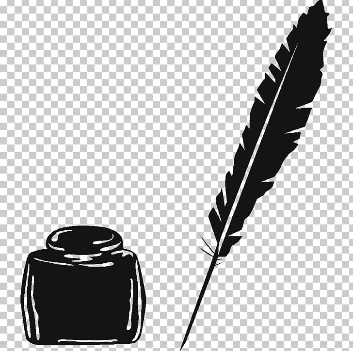 Quill Paper Pens Stock Photography PNG, Clipart, Black, Black And White, Black Ink, Drawing, Feather Free PNG Download