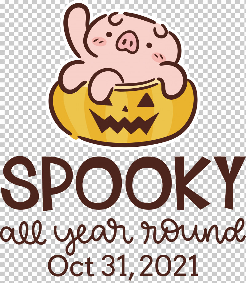 Spooky Halloween PNG, Clipart, Behavior, Halloween, Happiness, Human, Line Free PNG Download