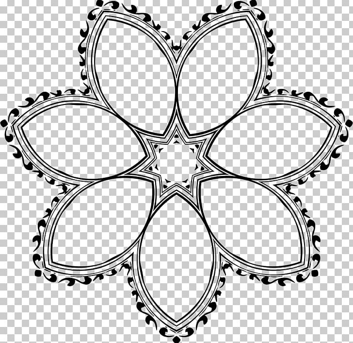 Floral Design Black And White PNG, Clipart, Art, Auto Part, Black And White, Body Jewelry, Circle Free PNG Download