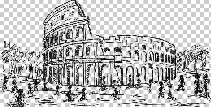 How to Draw The Colosseum in Perspective  YouTube