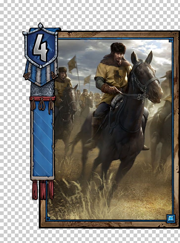 Gwent: The Witcher Card Game The Witcher 3: Wild Hunt CD Projekt Banner PNG, Clipart, Art, Bridle, Cavalry, Cowboy, Game Free PNG Download