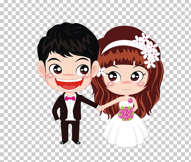 Marriage Couple Falling In Love Engagement PNG, Clipart, Black Hair, Boy, Bride, Business Card, Cartoon Free PNG Download