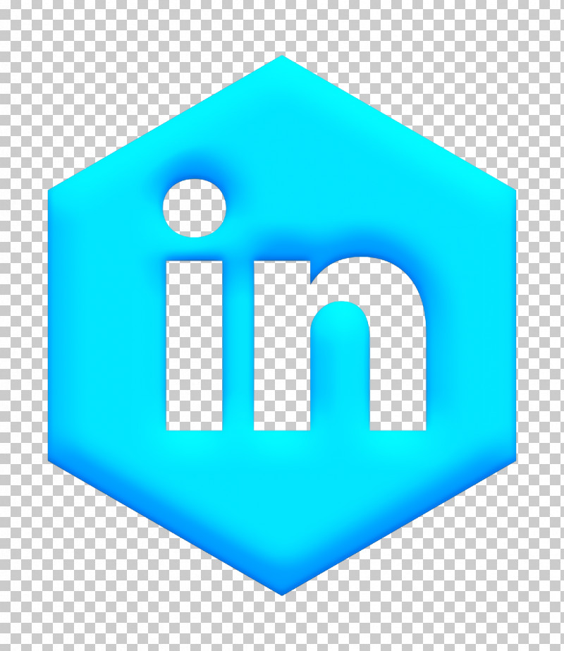 Linkedin Icon PNG, Clipart, Electric Blue, Linkedin Icon, Logo, Symbol, Turquoise Free PNG Download