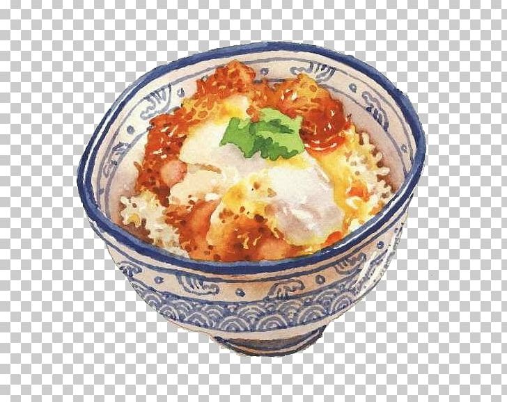 Illustrator Drawing Painting Food Illustration PNG, Clipart, Art, Asian Food, Blue, Blue And White, Bowl Free PNG Download