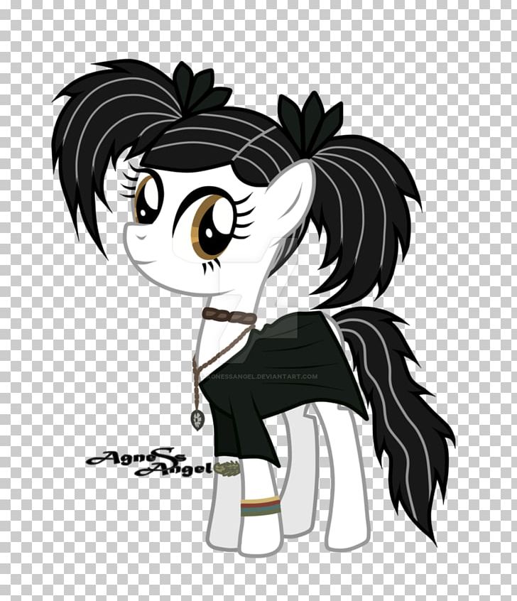 Ponytail Horse Cartoon Black Hair PNG, Clipart, Animals, Anime, Art, Black, Black Hair Free PNG Download