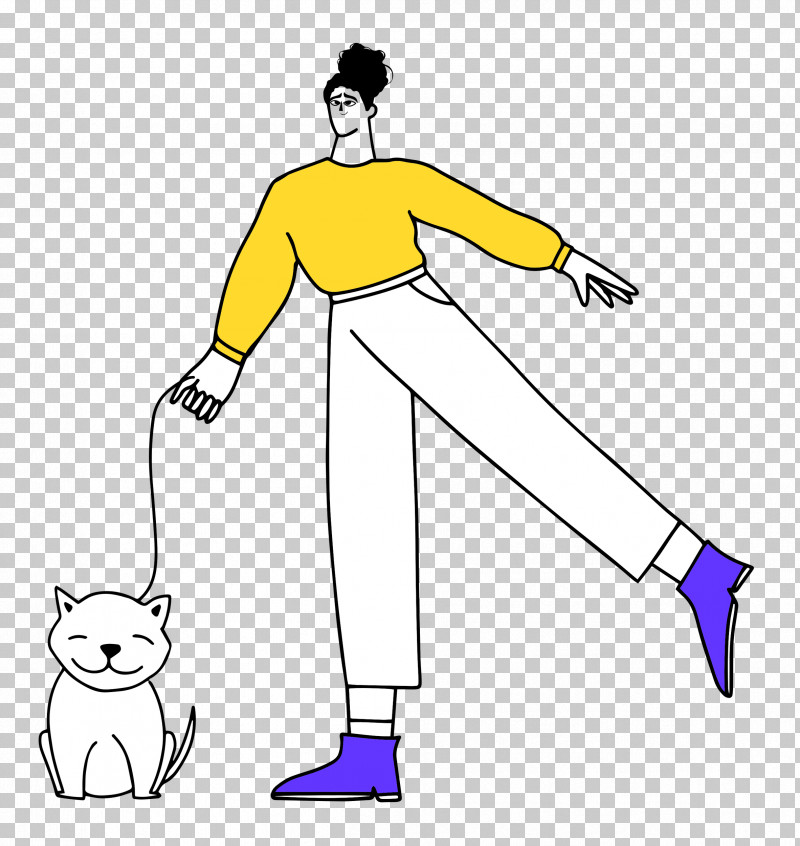 Walking The Dog PNG, Clipart, Fashion, Joint, Line Art, Meter, Shoe Free PNG Download